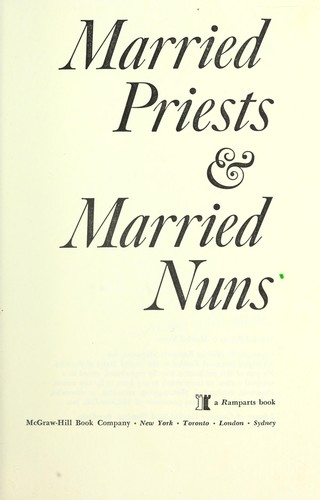 Married priests & married nuns