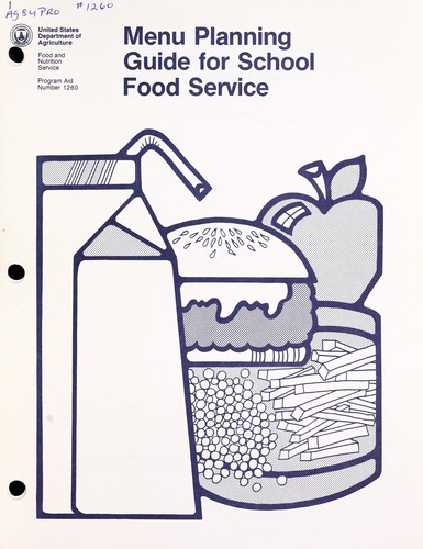 Menu planning guide for school food service