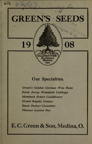 Green's seeds 1908