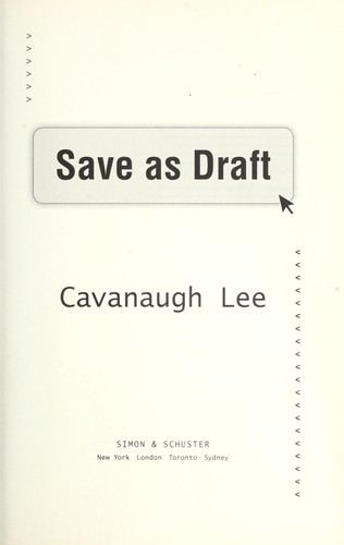 Save as draft