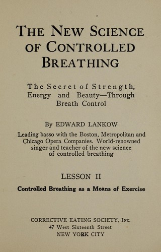 The new science of controlled breathing