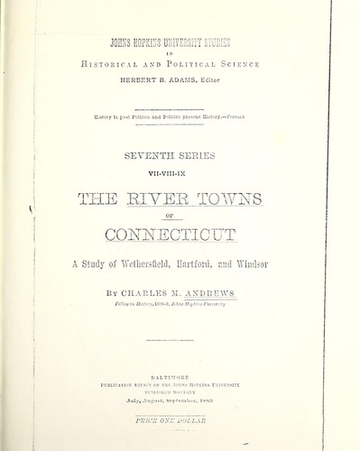 The river towns of Connecticut