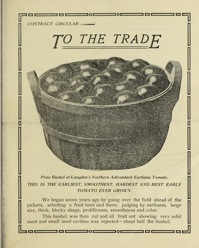 Contract circular to the trade