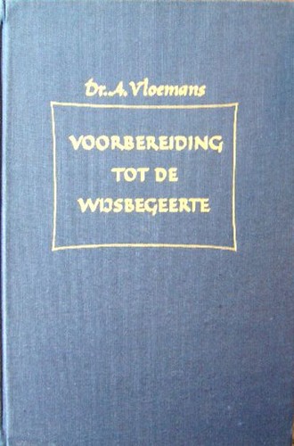 Voorbereiding tot de wijsbegeerte