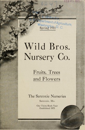 Fruits, trees and flowers [price list for] spring 1911