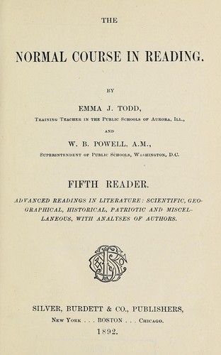 The normal course in reading