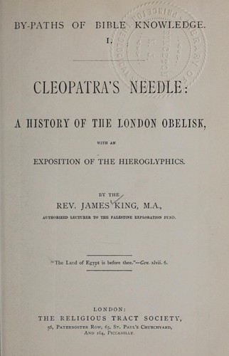 Cleopatra's needle
