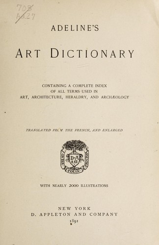 Adeline's art dictionary