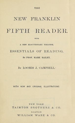The New Franklin ... reader