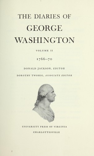 The diaries of George Washington