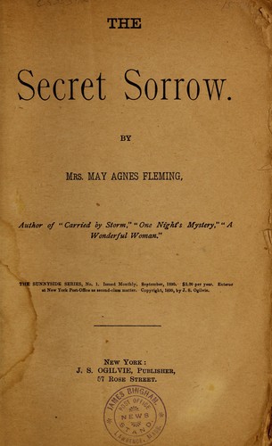 The secret sorrow