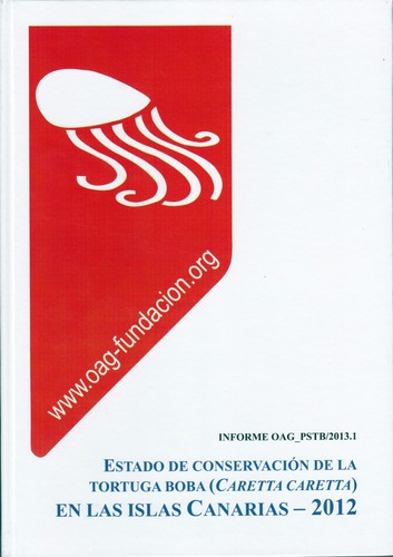 Estado de conservación de la tortuga boba (Caretta caretta) en las islas Canarias, 2012.