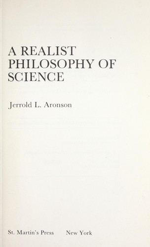 A realist philosophy of science