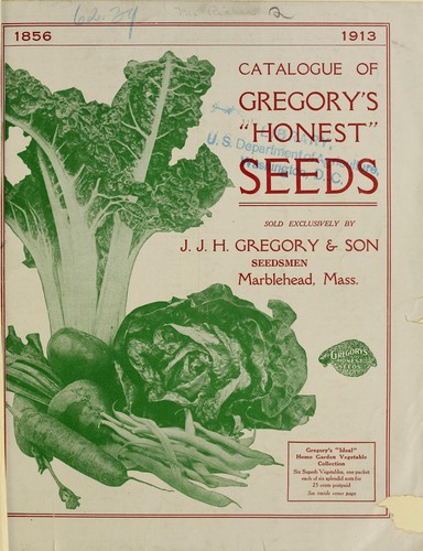Catalogue of Gregory's honest seeds