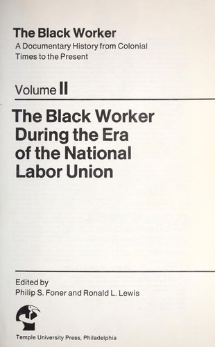 The Black worker