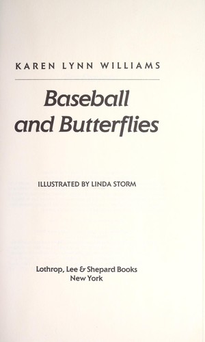 Baseball and butterflies