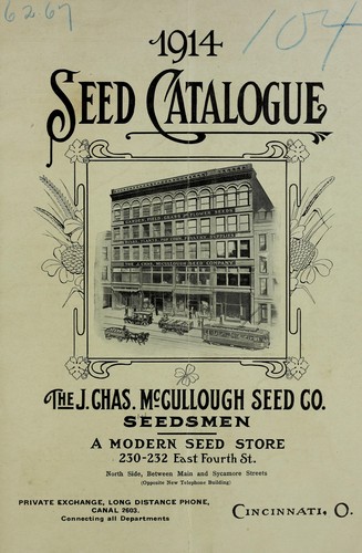 1914 seed catalogue