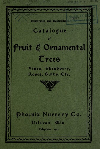 Illustrated and descriptive catalogue of fruit and ornamental trees