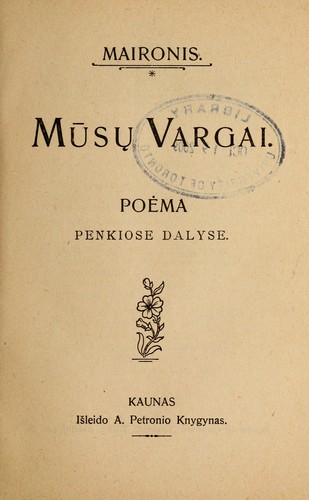 MusÅ³ vargai