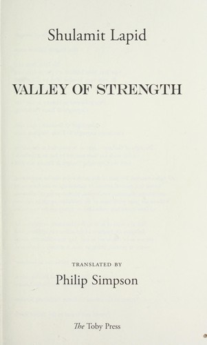 Valley of strength
