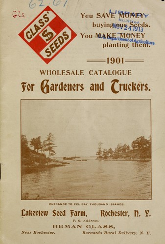 1901 wholesale catalogue for gardeners and truckers