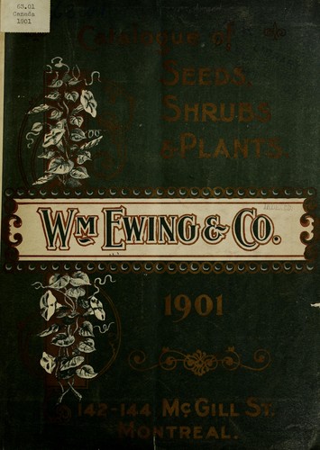 Wm. Ewing & Co.'s seed catalogue