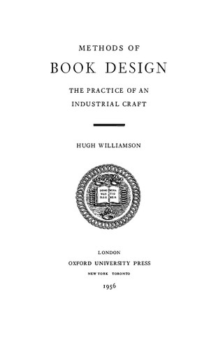 Methods of book design