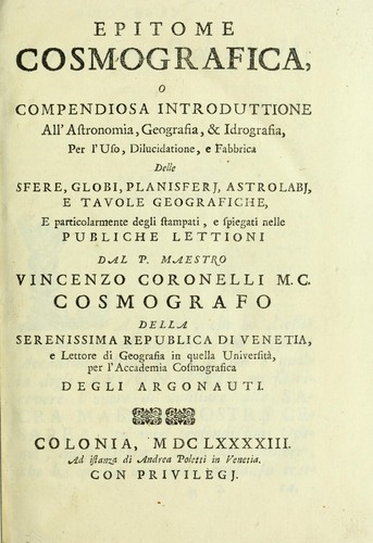 Epitome cosmografica