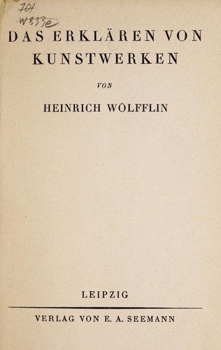 Das ErklÃ¤ren von Kunstwerken