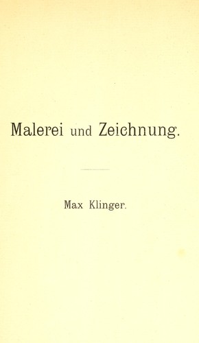 Malerei und Zeichnung