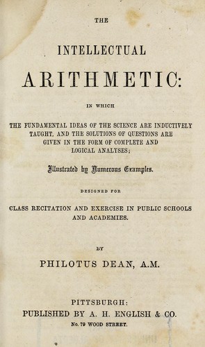The intellectual arithmetic
