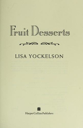 Fruit desserts