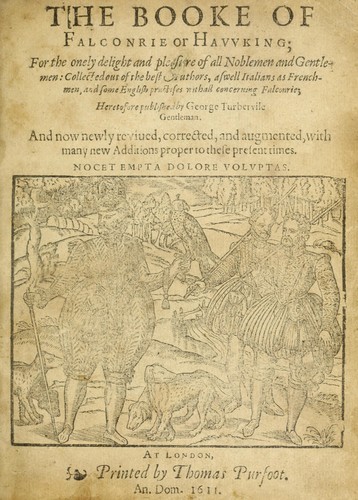 The booke of falconrie or hawking