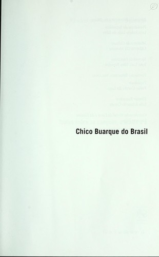 Textos sobre as canções, o teatro e a ficção de um artista brasileiro