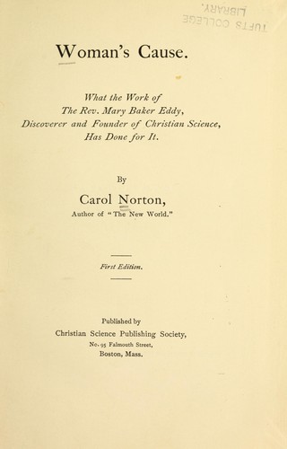 Woman's cause