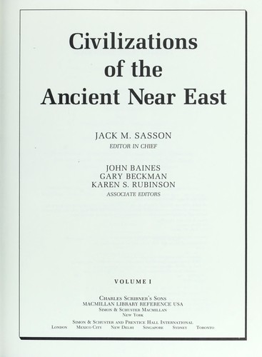 Civilizations of the ancient Near East