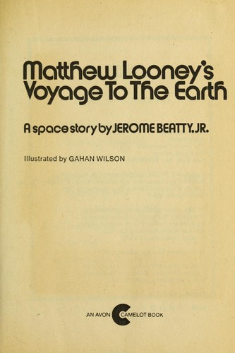 Matthew Looney's Voyage to the Earth