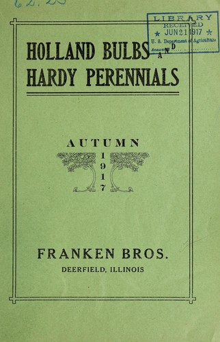 Holland bulbs and hardy perennials
