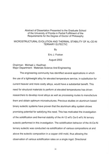 Microstructural evolution and thermal stability of Al-Ce-Ni ternary eutectic