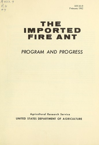 The imported fire ant