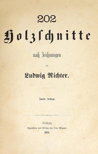 202 Holzschnitte nach Zeichnungen
