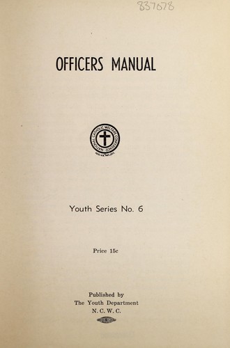 Officers manual