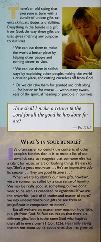 Discerning your gifts
