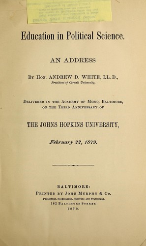 Education in political science