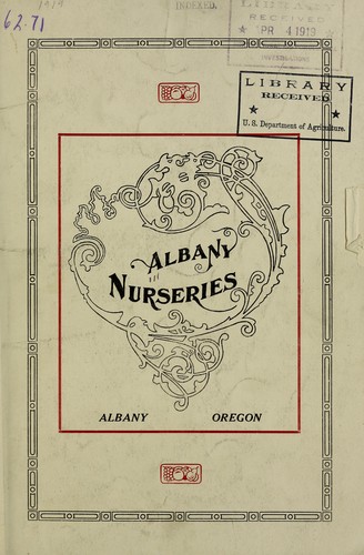 Descriptive catalogue of the Albany Nurseries (Incorporated)