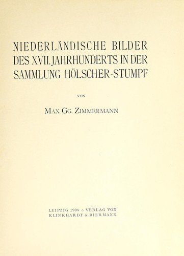 Niederländische bilder des XVII