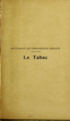 Le tabac