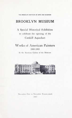 A special historical exhibition to celebrate the opening of the Catskill aqueduct