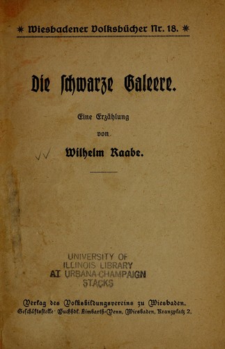 Die schwarze Galeere