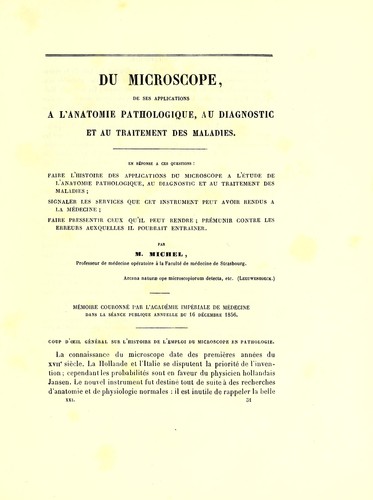 Du microscope